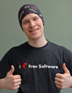 Thumbs up! Gollo loves Free Software