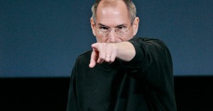 Steve Jobs pointing his finger