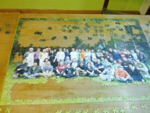 Jigsaw puzzle of the group picture 2011