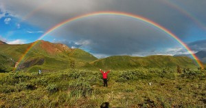 Alaskan rainbow from Wikipedia