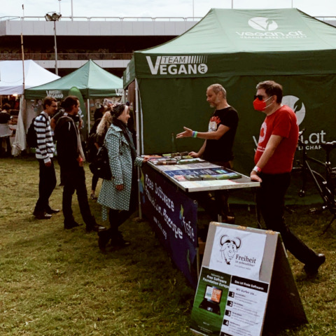 FSFE information stall on day 3