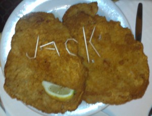 A Schnitzel named Jack